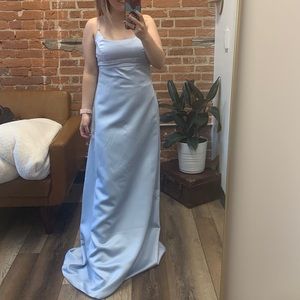 💛 Blue Bridgerton Formal Dress